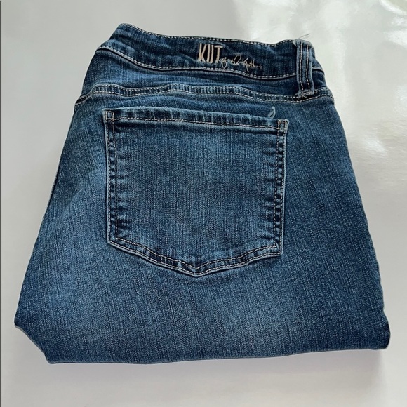 Kut From The Kloth Katy Boyfriend High Rise Size 14 - Picture 3 of 16